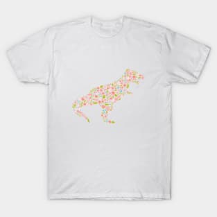 Floral T-Rex T-Shirt